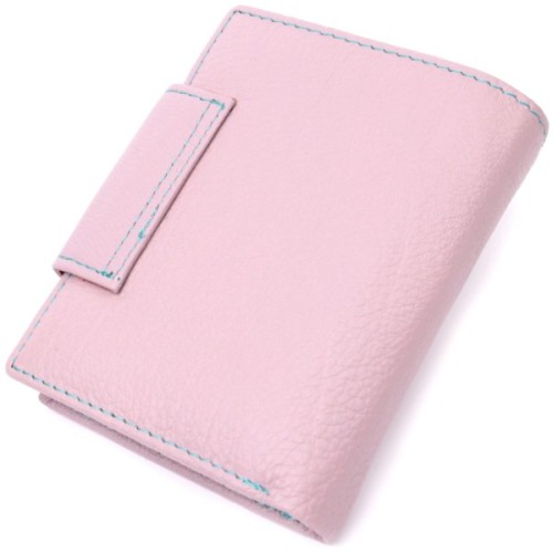 Портмоне ST Leather З натуральної шкіри Бежеве (19452)