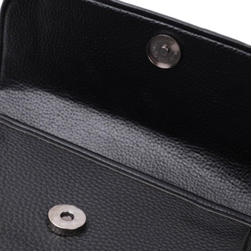 Сумка Vintage Жіноча з натуральної шкіри Чорна (22330)