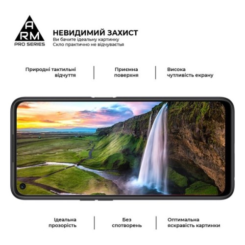 Скло захисне Armorstandart Pro OPPO A96 Black (ARM61037)