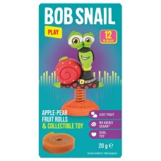 Цукерка Bob Snail Равлик Боб набір Яблуко-груша з іграшкою 20 г (4820219342748)