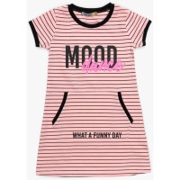 Плаття дитяче First kids у смужку (621-128G-peach)