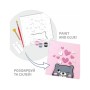 Набір для творчості Rosa Talent Картина 3D Кошеня ДВП ґрунтоване 18х18 см (4823098535676)