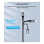 Дата кабель USB-C to USB-C 2.0m USB4 Gen 3 240W 8K Choetech (XCC-1042)