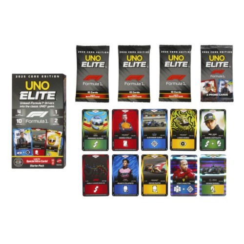 Настільна гра UNO Elite "F1" (JLV42)