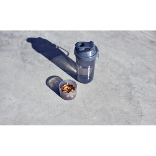 Шейкер спортивний SmartShake Slim 500ml Gray (10252901)