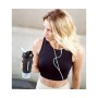 Шейкер спортивний SmartShake Slim 500ml Gray (10252901)