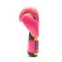 Боксерські рукавички Leone GN313 Waves Fuxia 12 унцій (капа в комплекті) (GN313_Fuxia_12oz)