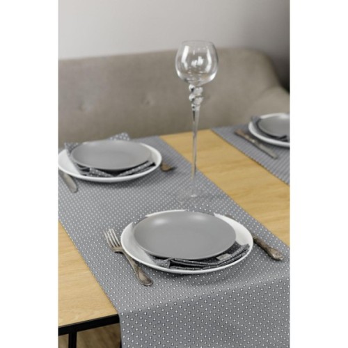 Серветка на стіл Прованс Merry Christmas сіра 35x45 см (4823093448780)