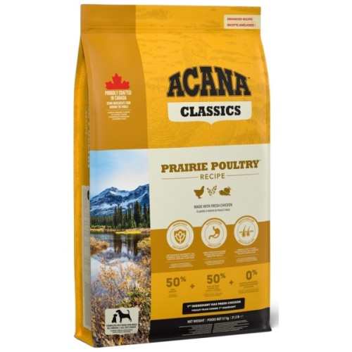 Сухий корм для собак ACANA Prairie Poultry 9.7 кг (0064992560119)