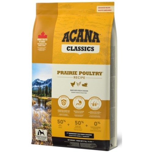 Сухий корм для собак ACANA Prairie Poultry 9.7 кг (0064992560119)