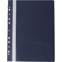 Папка-швидкозшивач Buromax А4, perforated, PVC, black/ PROFESSIONAL (BM.3331-01)
