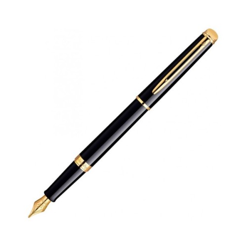 Ручка пір'яна Waterman HEMISPHERE Black  FP F (12 053)