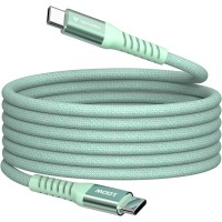 Дата кабель USB-C to USB-C 1.2m Magnetic 100W green Verbatim (31855)