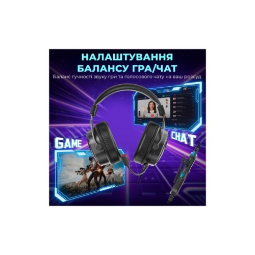 Навушники Fifine H16 7.1 RGB Black (H16)