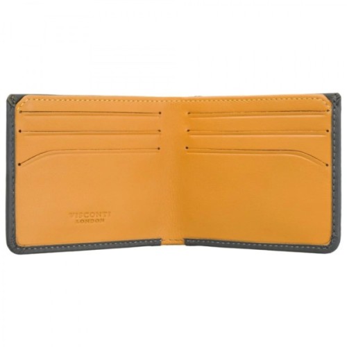 Гаманець Visconti VSL42 Saw Grey/Mustard (VSL42 GREY/MUST)