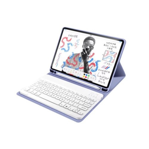 Чохол до планшета BeCover with keyboard Apple iPad Mini 6 2021 Purple (712991)