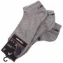Шкарпетки Head Sneaker 3P Unisex 761010001-400 3 пари Сірий 35-38 (8718824272436)