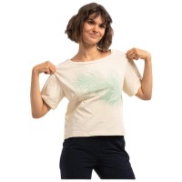 Футболка Turbat Misool Wmn cloud cream/green - S - бежевий/бірюзовий (012.004.6334)