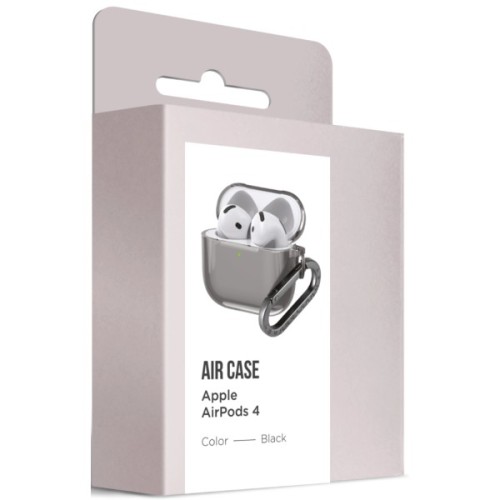 Чохол для навушників Armorstandart Air для Apple Airpods 4 Black (ARM82606) (ARM82606)
