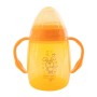 Поїльник-непроливайка Baby Team З силіконовим спаутом і ручками 250 мл (4824428050043)