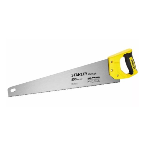 Ножівка Stanley SHARPCUT із загартованими зубами, L=550мм, 7 tpi. (STHT20368-1)