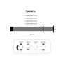 Ремінець до смарт-годинника Armorstandart Milanese Loop для Apple Watch 49/46/45/44/42 (Series 1-3) Mint Green (ARM55260)