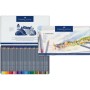 Олівці кольорові Faber-Castell Goldfaber Aqua акварельні, в металевій коробці, 36 кольорів 114636 (27983)