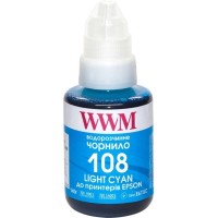 Чорнило WWM Epson L8050/L18050 140г Light Cyan KeyLock (E108LC)