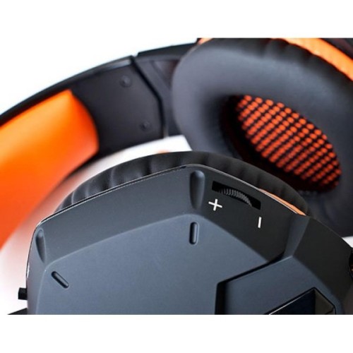Навушники REAL-EL GDX-7700 Surround 7.1 Black/Orange (EL124100016)