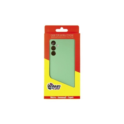 Чохол до мобільного телефона Dengos Samsung Galaxy A24 Case + Glass (Mint) (DG-KM-79)