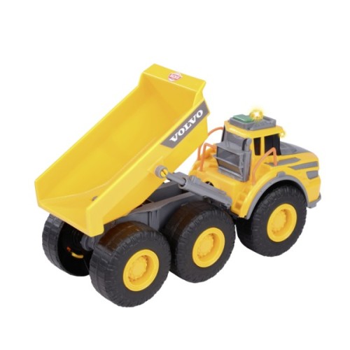Спецтехніка Dickie Toys Самоскид Вольво зi звуковими та свiтловими ефектами, 23 см (3723007)