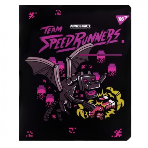 Зошит Yes Minecraft. Team 18 аркушів клітинка (767522)