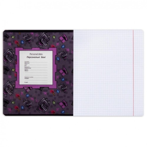 Зошит Yes Minecraft. Team 18 аркушів клітинка (767522)