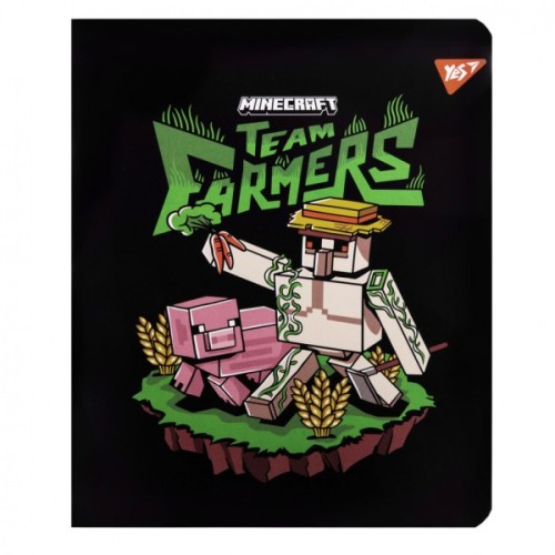 Зошит Yes Minecraft. Team 18 аркушів клітинка (767522)