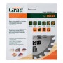 Диск пильний Grad по дереву з твердосплавними напайками Ø185×22.2(20;16)×24Т, 8000об/хв GRAD (1957725) (1957725)