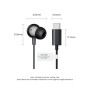 Навушники Vention Echo Lite USB-C In-Ear Wired Black (GBBBAV)