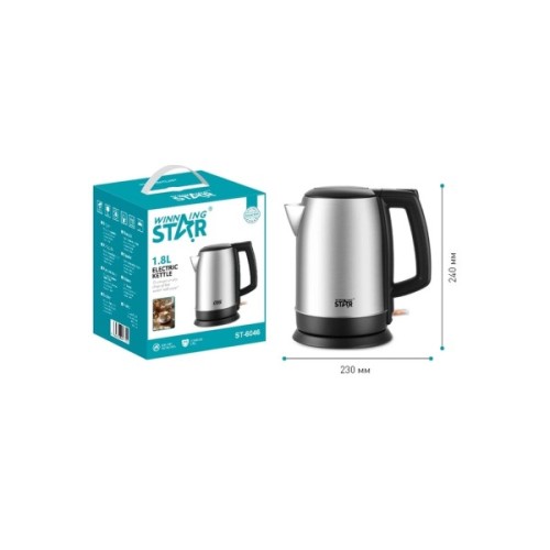 Електрочайник WINNINGSTAR ST-6046 Silver