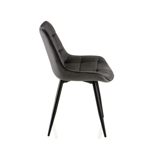 Кухонний стілець Special4You Damask dark grey (E6477)