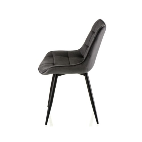 Кухонний стілець Special4You Damask dark grey (E6477)