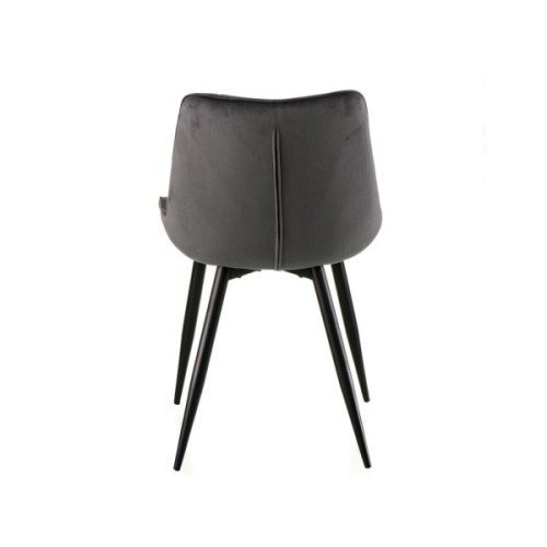 Кухонний стілець Special4You Damask dark grey (E6477)