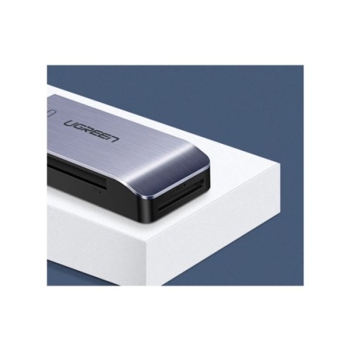Зчитувач флеш-карт USB-A 3.0 to TF/SD/CF/MS Multifunction Card Reader Multi-Read Ugreen (50541)