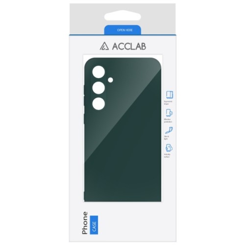 Чохол до мобільного телефона ACCLAB Silicone Case Samsung Galaxy A55 Dark Green (1283126602023)