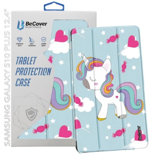 Чохол до планшета BeCover Smart Case Samsung Galaxy Tab S10 Plus (SM-X820/SM-X826) 12.4" Unicorn (712251)