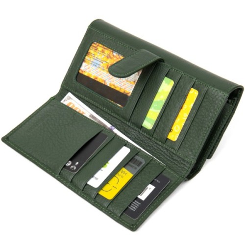 Гаманець ST Leather Зелений (19389)