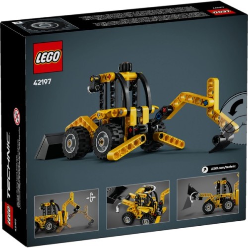 Конструктор LEGO Technic Екскаватор-навантажувач (42197)