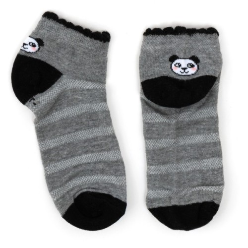 Шкарпетки дитячі BNM з пандою (M0C0201-0118-7G-darkgray)