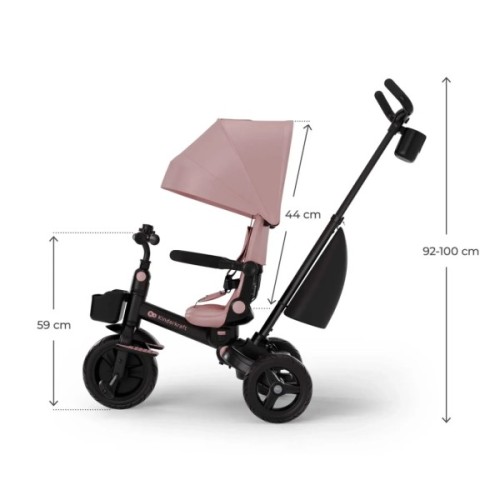 Дитячий велосипед Kinderkraft Aveo 2 Plus Pink (KRAVEO02PNK0000) (5902533929467)