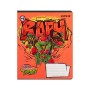 Зошит Kite Ninja Turtles, 18 аркушів, клітинка (NT24-236)