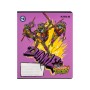 Зошит Kite Ninja Turtles, 18 аркушів, клітинка (NT24-236)