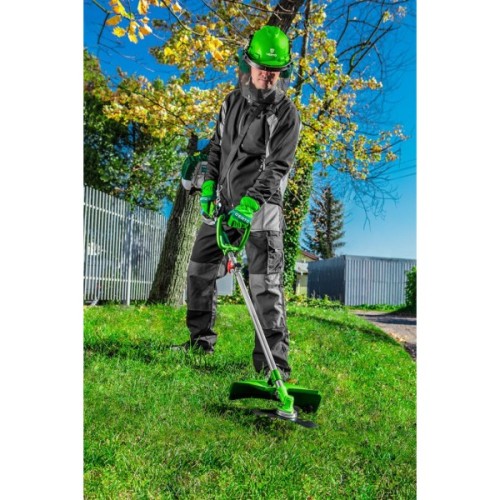 Захисні рукавиці Verto синтетична шкіра, р.9, зелений (97H121)